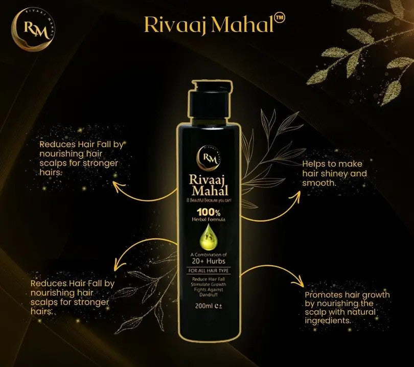 Rivaaj Mahal Hair Oil